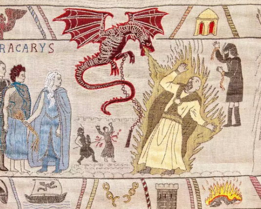 house of the Bayeux dracarys
